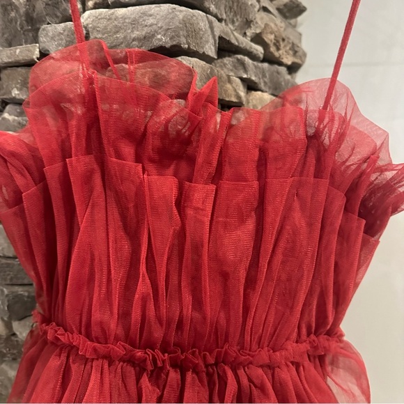 Molly Green Maroon / Burgundy Semi Formal Dress Size Large - Picture 7 of 10